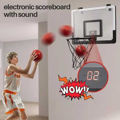 Electronic Scoring Basketball Hoop Breakaway Rim