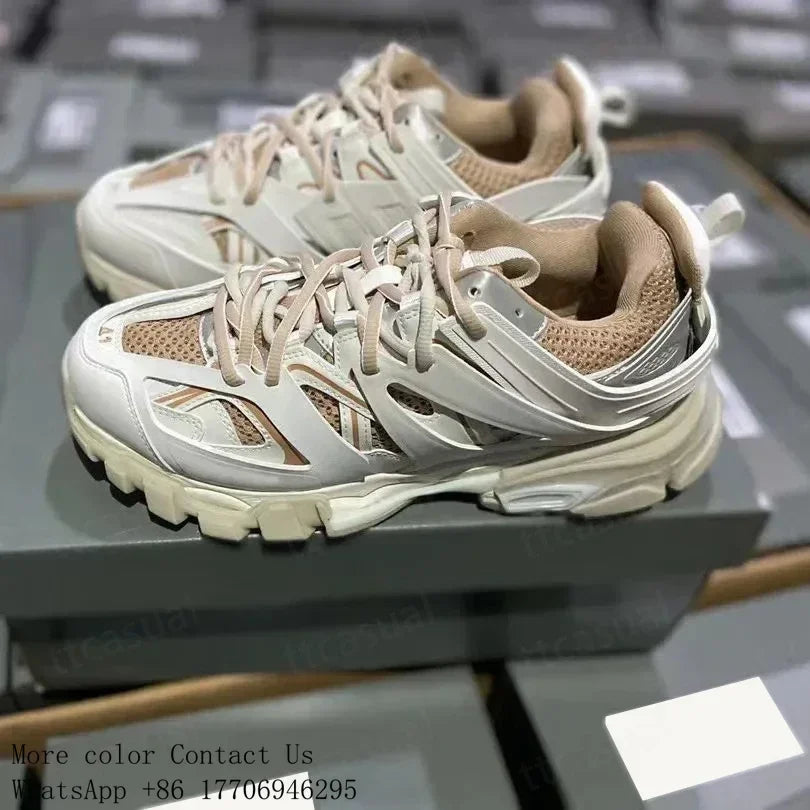 Men Women  White Black Pink Grey Beige Sneakers