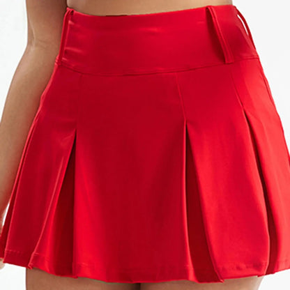 Women's Tennis and Golf Two-In-One Pleated Skirt