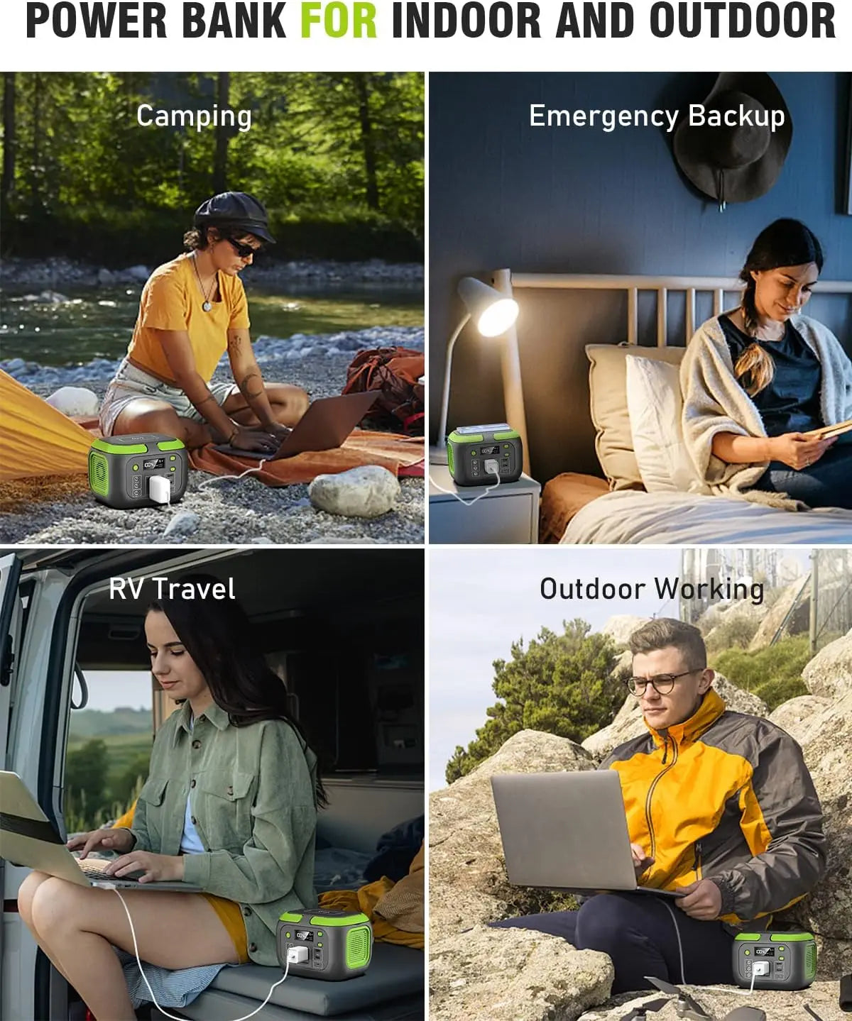 600W/300W/200W/120W 110V  Solar Generator