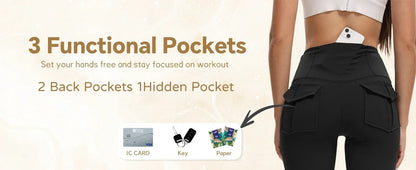 Women's Flare Leggings with Pockets