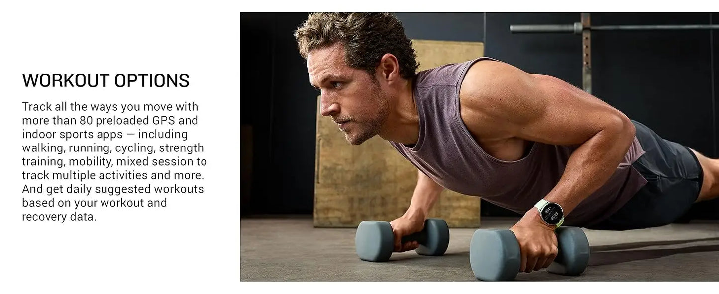 Advanced GPS Fitness Tracker Colorful Display