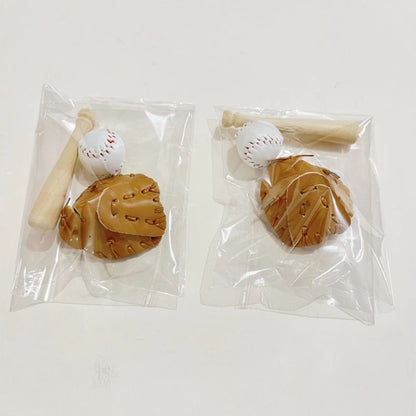 Gentle Newborn Props Mini Baseball Bat, Glove