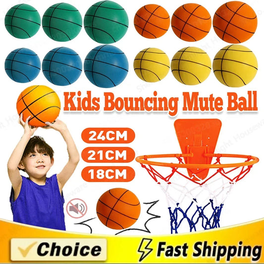Silent Basketball Indoor Silent Foam Soccer