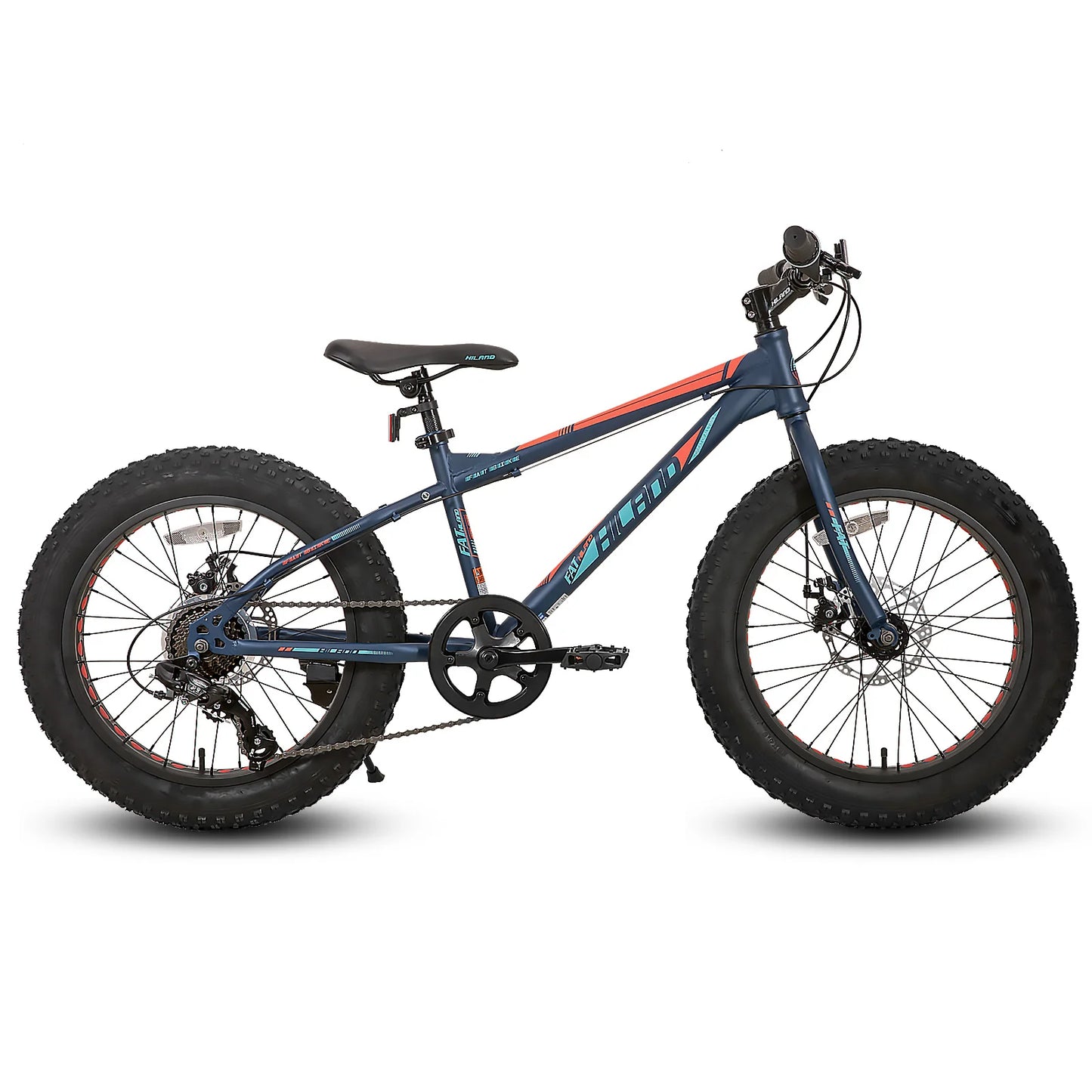 20 Inch Kids Mountain Bike 7-Speed, Dual-Disc Brake