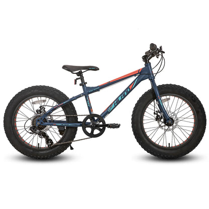 20 Inch Kids Mountain Bike 7-Speed, Dual-Disc Brake