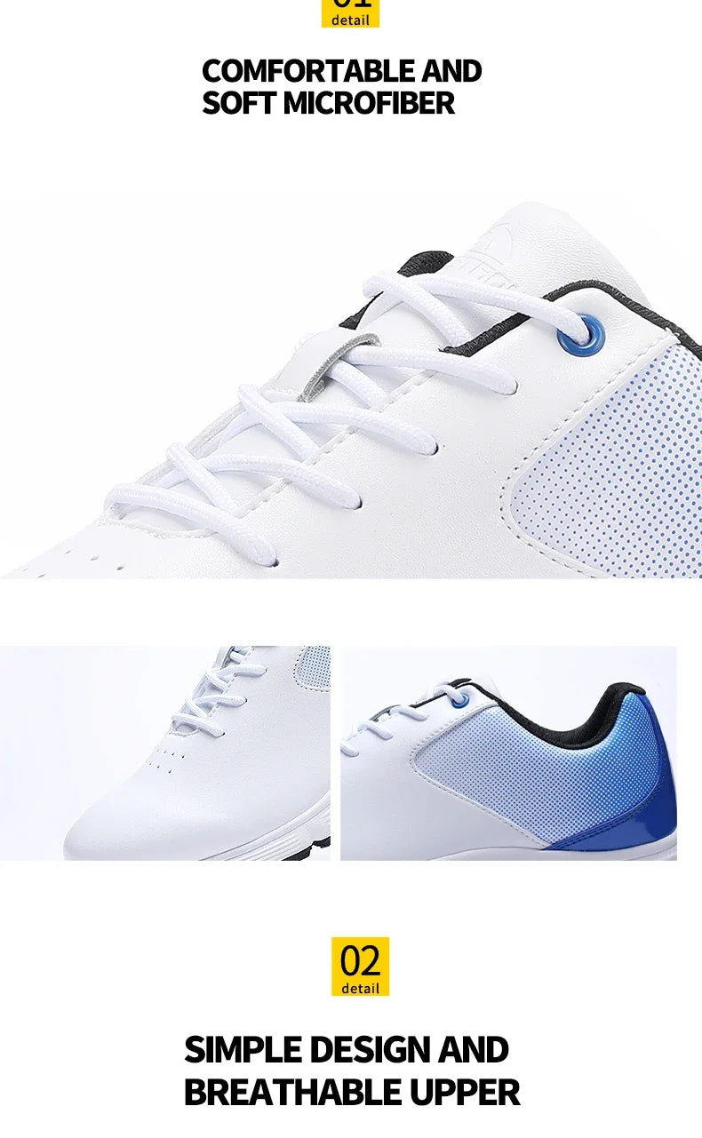 New Golf Shoes Men Waterproof Golf Sneakers