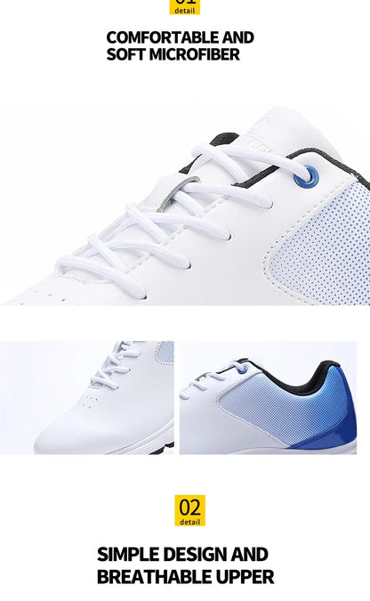 New Golf Shoes Men Waterproof Golf Sneakers