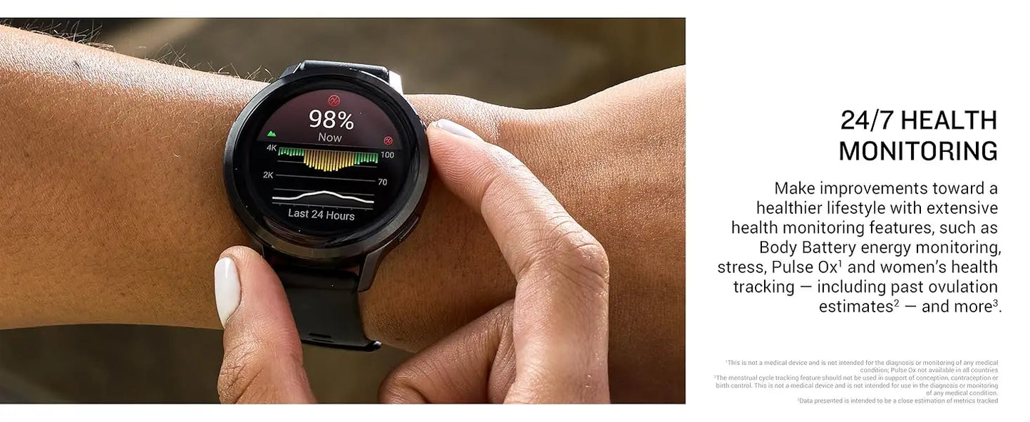 Advanced GPS Fitness Tracker Colorful Display