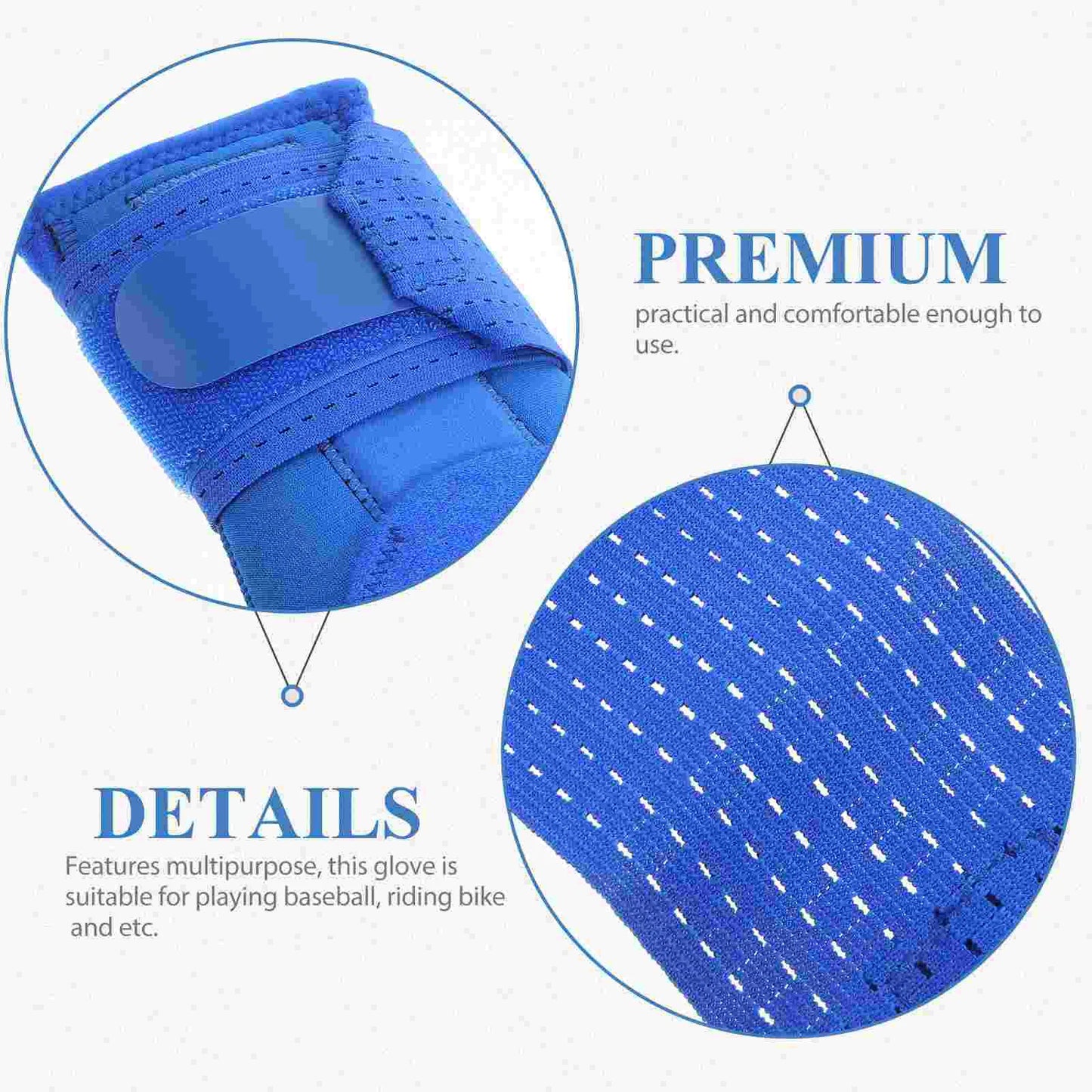 Adjustable Reusable Baseball Softball Sliding Glove