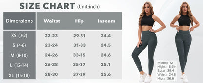 2 Pack Women's High Waisted Sports Pants