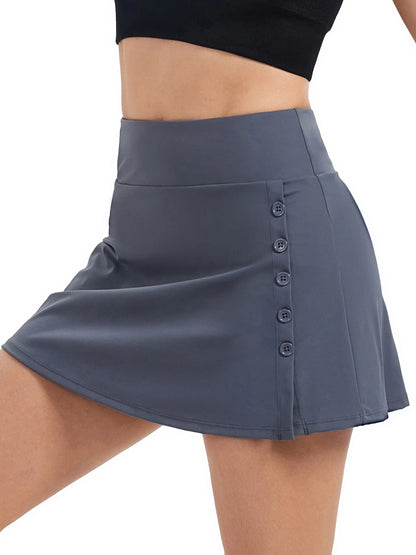 Women's High-Waisted Tennis Skirt Exercise Golf
