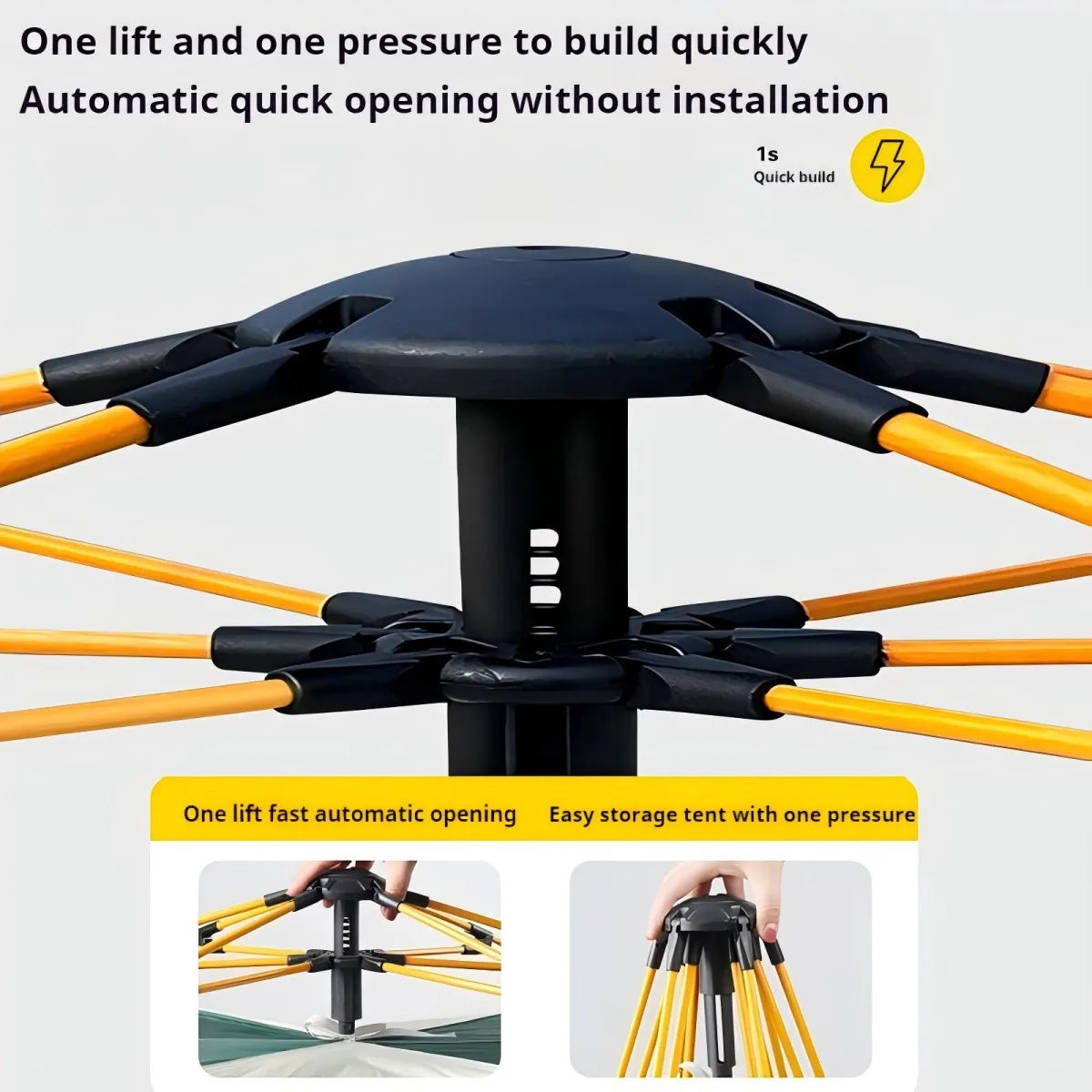 Outdoor shelter Sunshade Self-driving Travel Camping