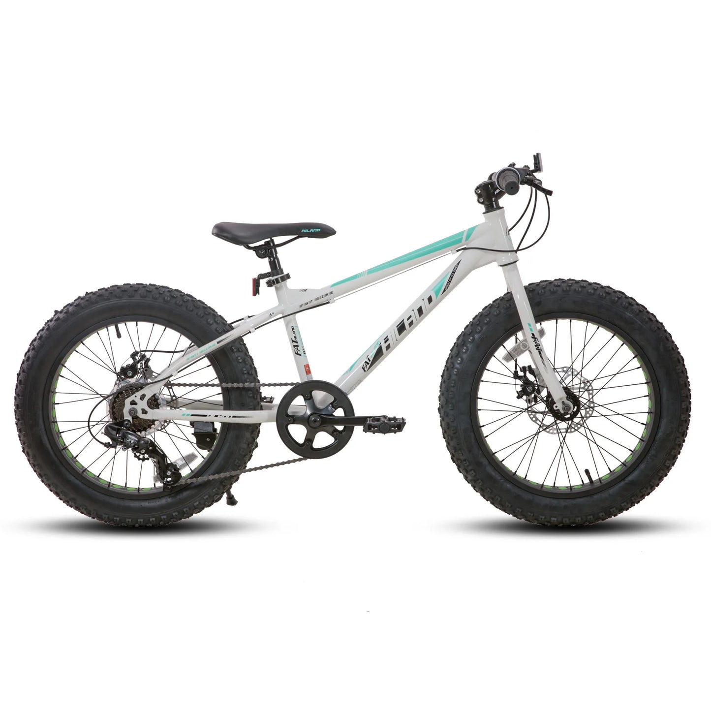 20 Inch Kids Mountain Bike 7-Speed, Dual-Disc Brake