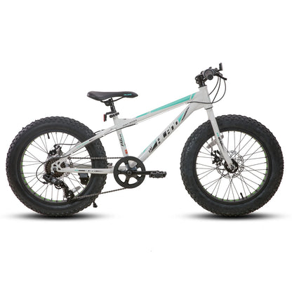 20 Inch Kids Mountain Bike 7-Speed, Dual-Disc Brake