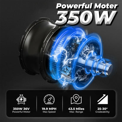 26"x4.0 350W Peak,Electric Mountain Bike,19.9mph