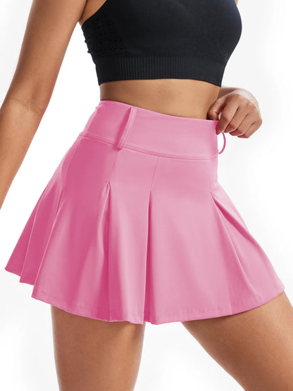 Women's Tennis and Golf Two-In-One Pleated Skirt