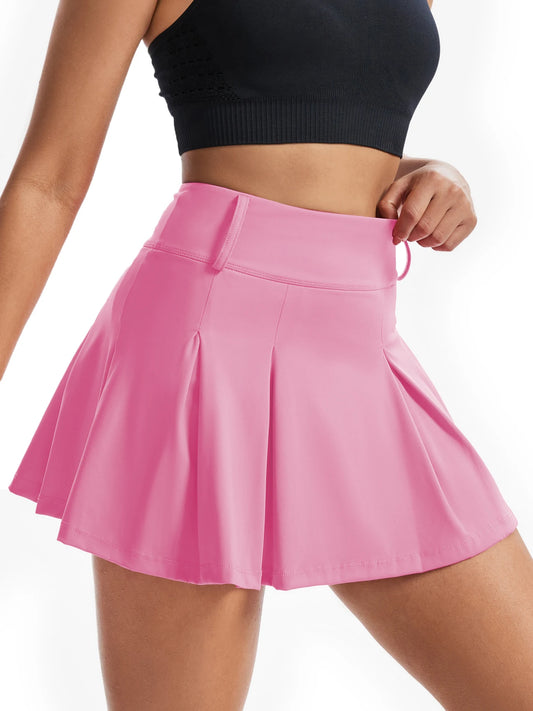 Women's Tennis and Golf Two-In-One Pleated Skirt