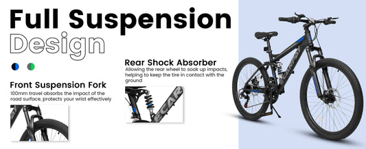 24/26/27.5 Inch,Mountain Bike, 21-Speed