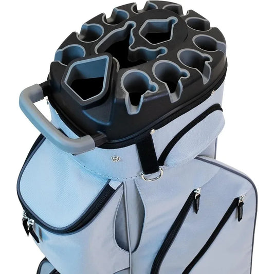 Golf Cart Bag - Quiet-Lock 14 Way Club Divider